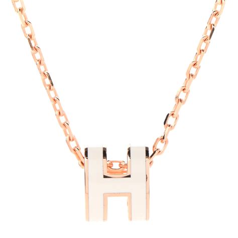 hermes pop h mini|hermes pop h necklace price.